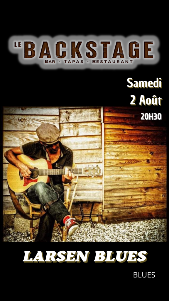 Photo de Concert Larsen blues au Backstage