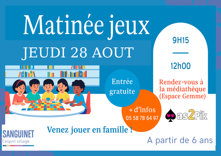 Photo de Matinée jeux de société