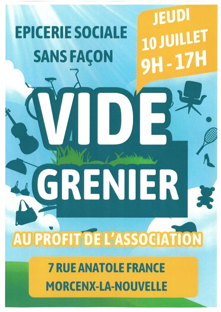 Photo de Vide Grenier – Epicerie Sociale Sans Façon