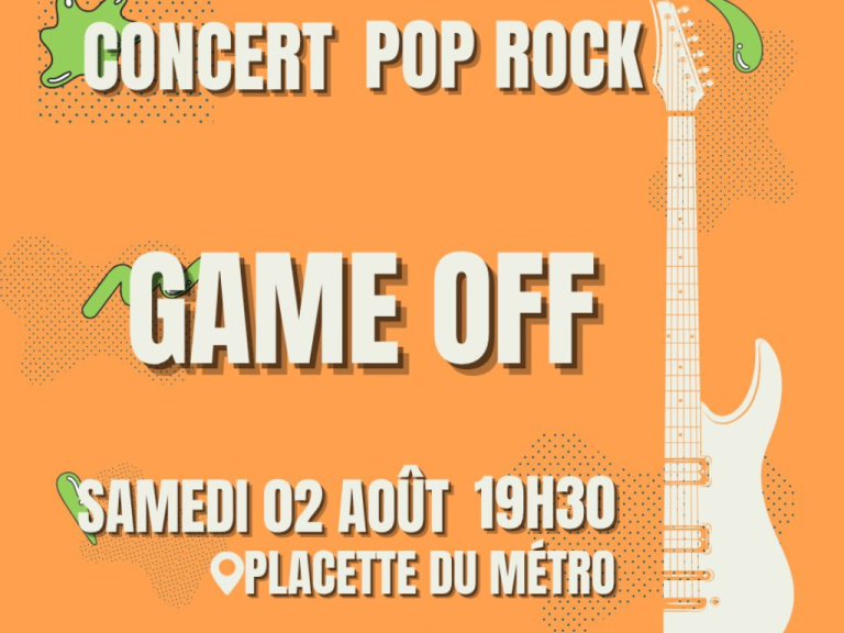 Photo de Concert Game Off à la placette du Métro