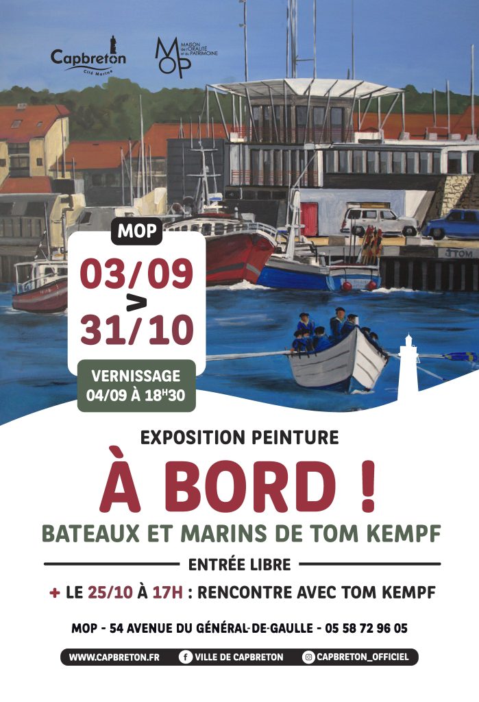 Photo de À Bord ! Bateaux et Marins, Peintures de Tom Kempf