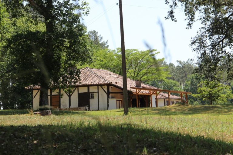 Photo de Découverte d’un « airial » ou quartier rural du XIXe siècle.