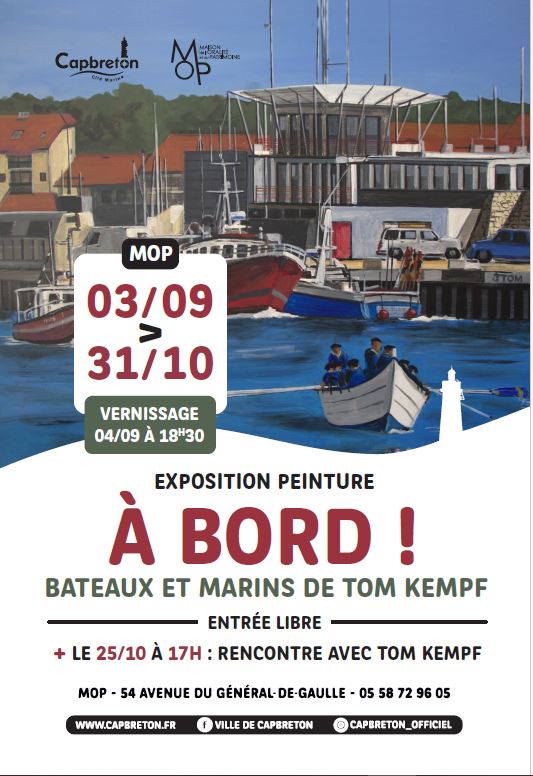 Photo de A Bord ! Bateaux et marins, peintures de Tom Kempf