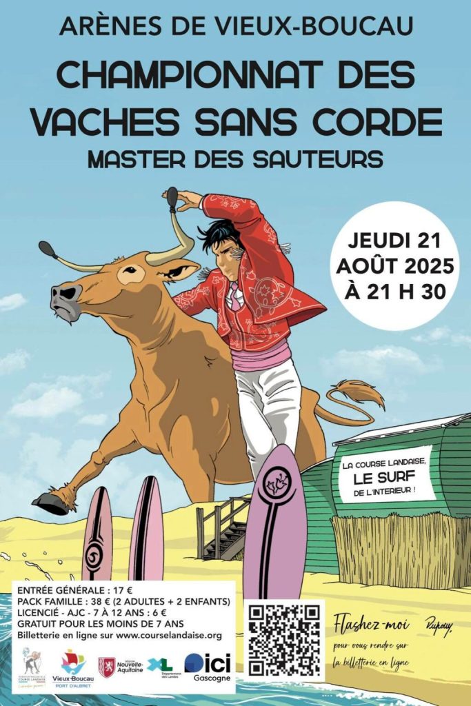 Photo de Semaine Landaise / Championnat de France des vaches sans corde