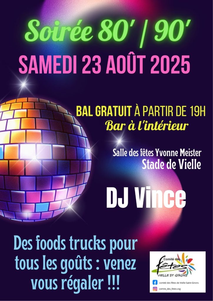 Photo de Soirée années 80 90