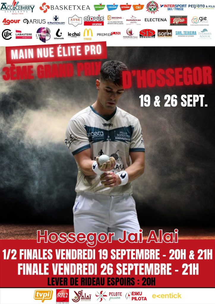 Photo de Grand Prix Hossegor main nue – Jaï Alaï Hossegor