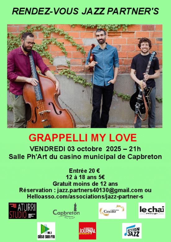 Photo de Grappelli my love // Jazz Partner’s