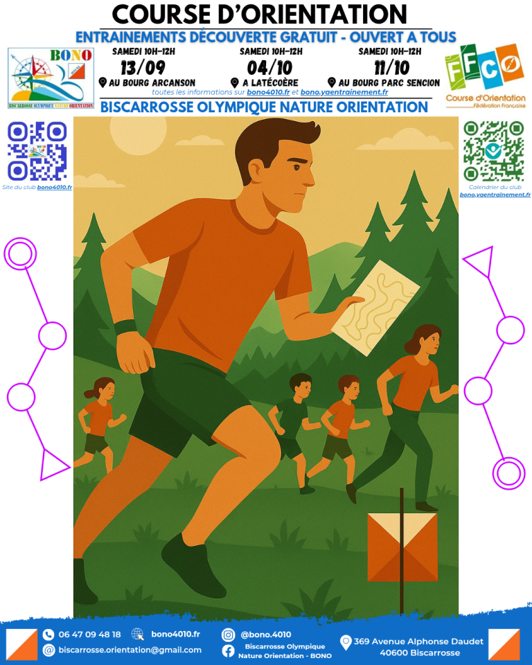 Photo de Course d’orientation / entraînement découverte – Arcanson