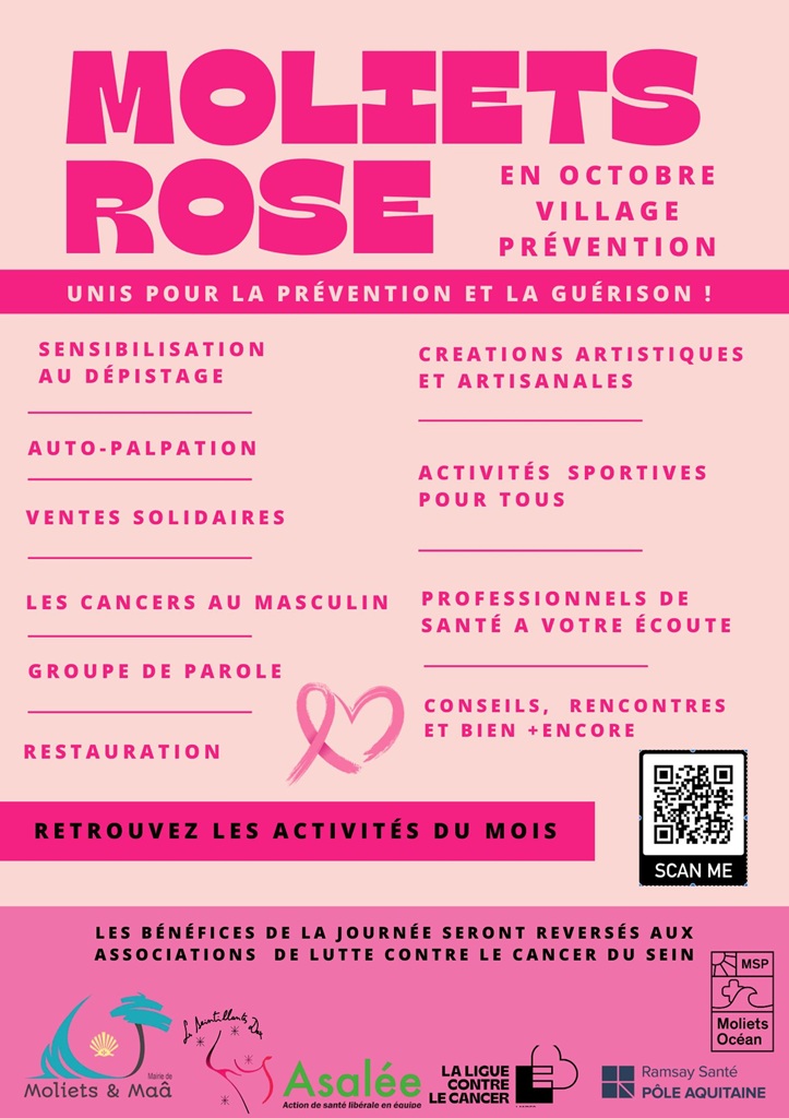 Photo de Octobre rose à Moliets et Maâ Tournois de tennis