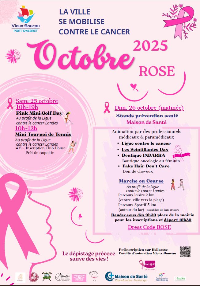 Photo de Octobre rose / Les foulées roses / La Boucalaise