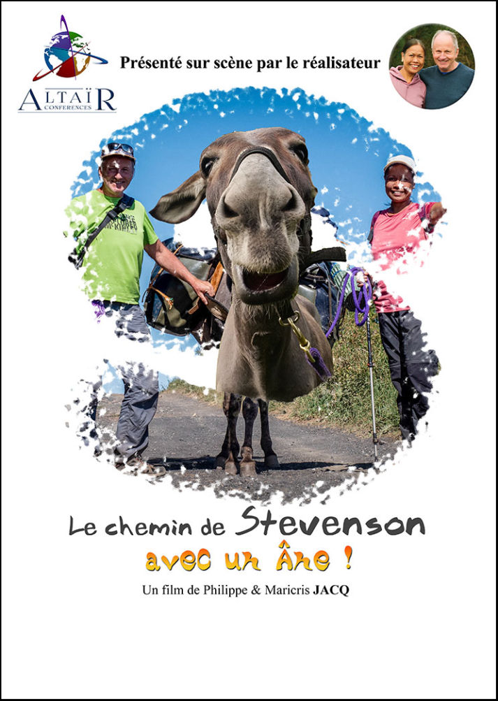 Photo de Ciné conférence – Le chemin de stevenson, avec un âne