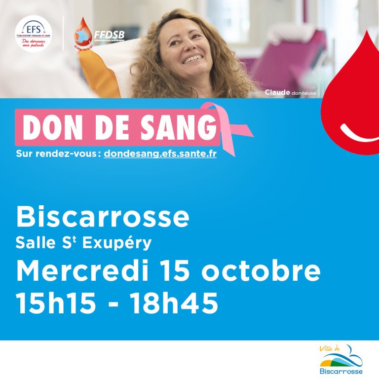 Photo de Don de sang à Biscarrosse-Ville