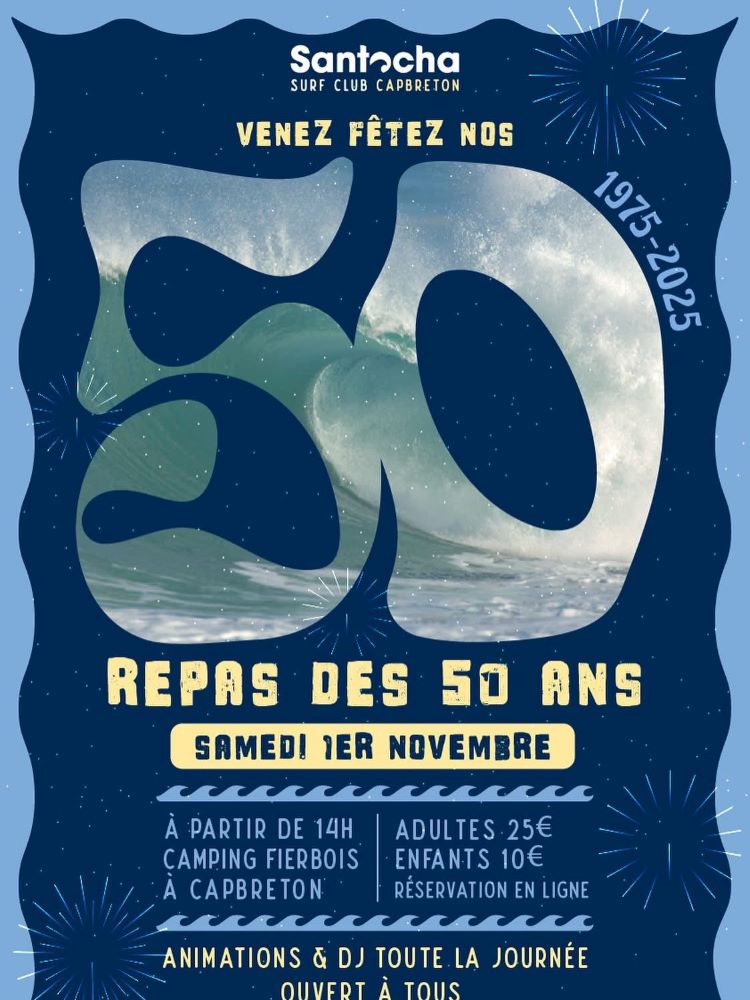 Photo de Le Santocha Surf Club fête ses 50 ans