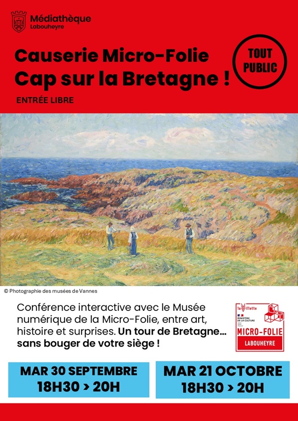 Photo de Causerie Micro-Folie : Cap sur la #Collection Bretagne