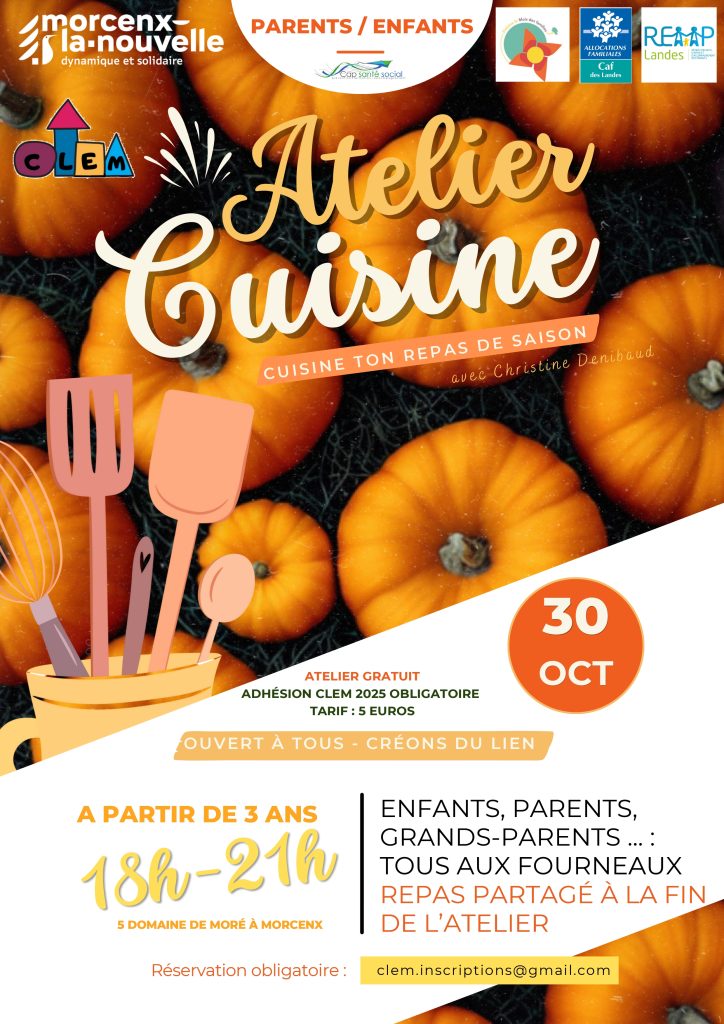Photo de Atelier Cuisine – Cuisine ton repas de saison avec Christine Denibaud