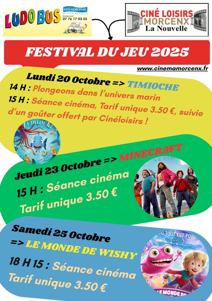 Photo de Festival du jeu 2025 – le Film Minecraft