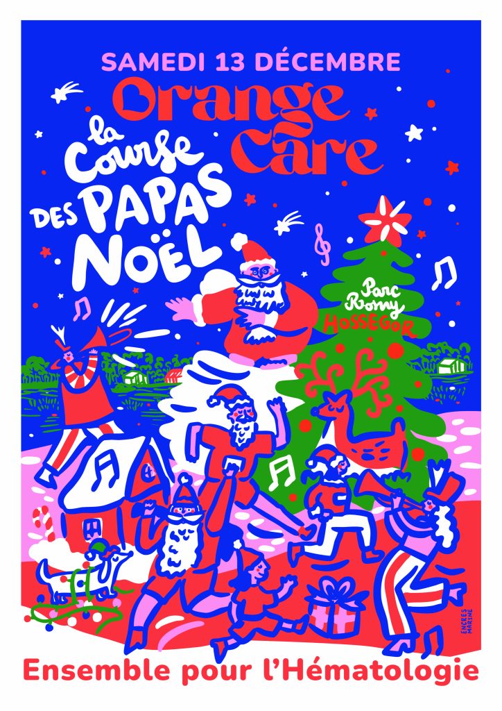 Photo de ORANGE CARE « La Course des Papas Noël »