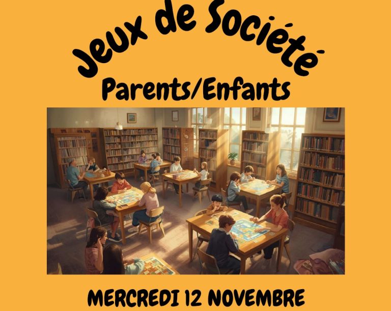 Photo de Atelier Parents-Enfants / Jeux de société