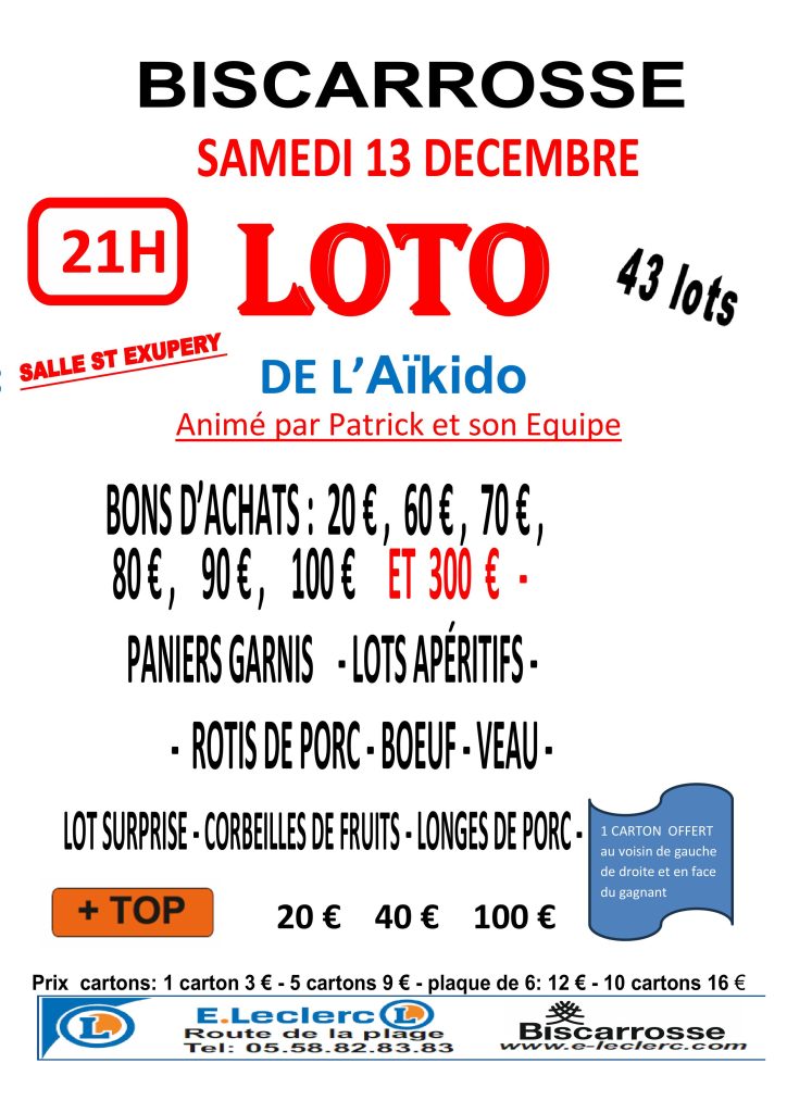 Photo de Loto de l’aïkido