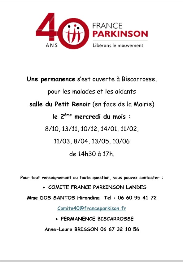 Photo de Permanence France Parkinson