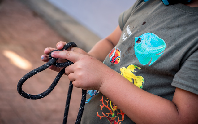 Photo de Découverte et apprentissage des noeuds marins