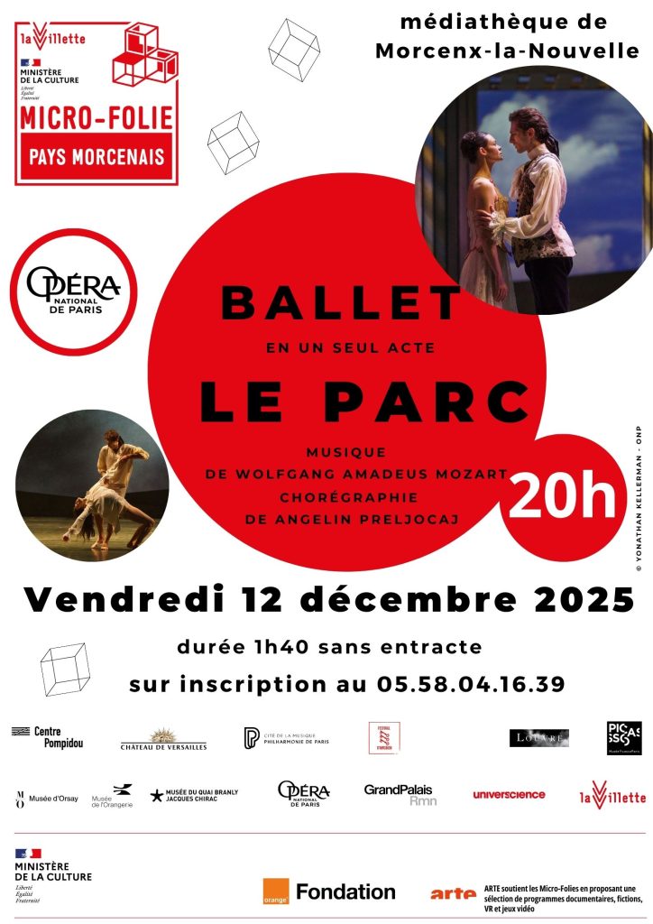 Photo de Micro-Folie – « Ballet en un seul acte »