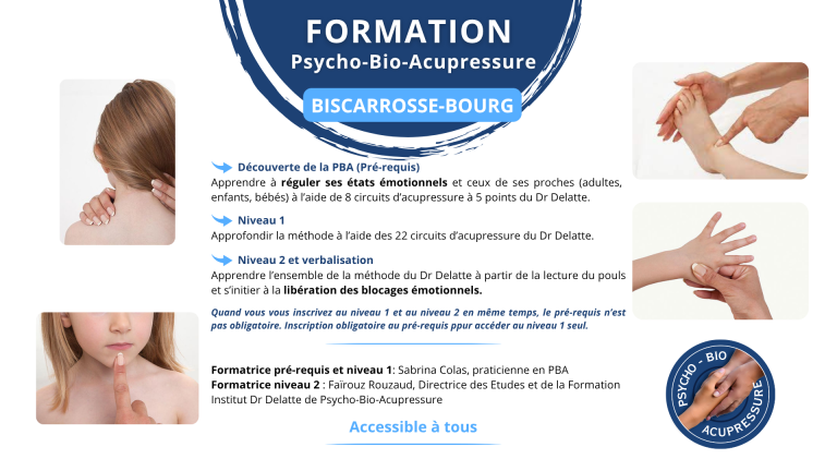 Photo de Formation à la Psycho-Bio-Acupressure