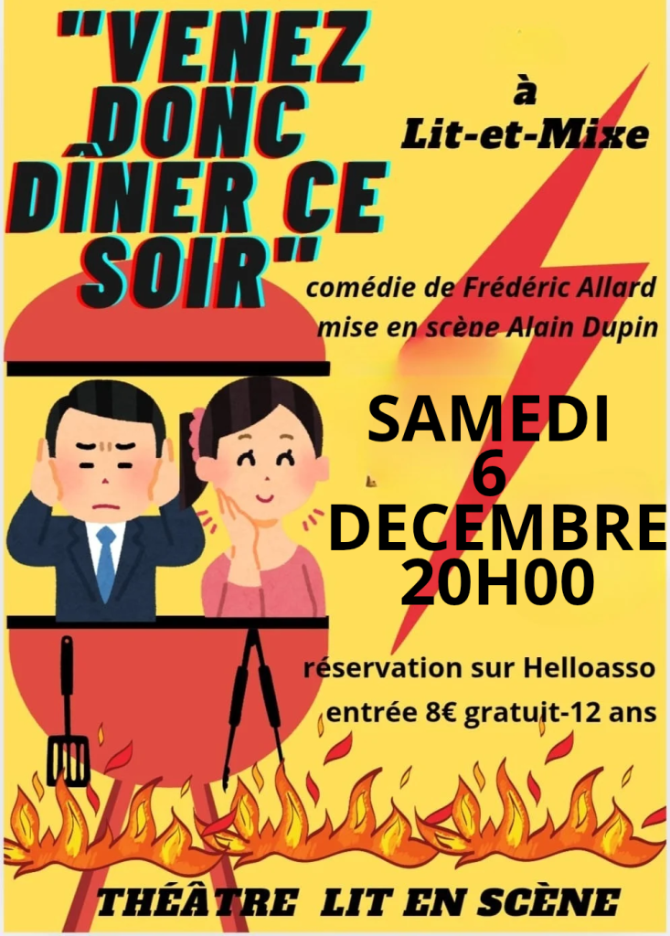Photo de Théâtre «Venez donc dîner ce soir»