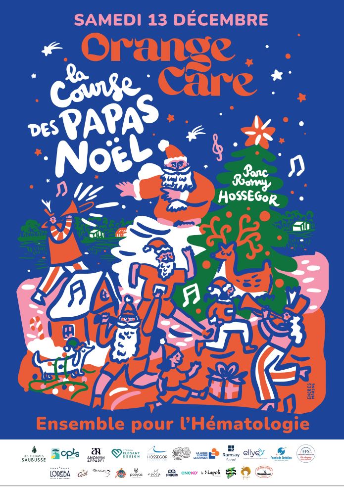 Photo de ORANGE CARE « La Course des Papas Noël »