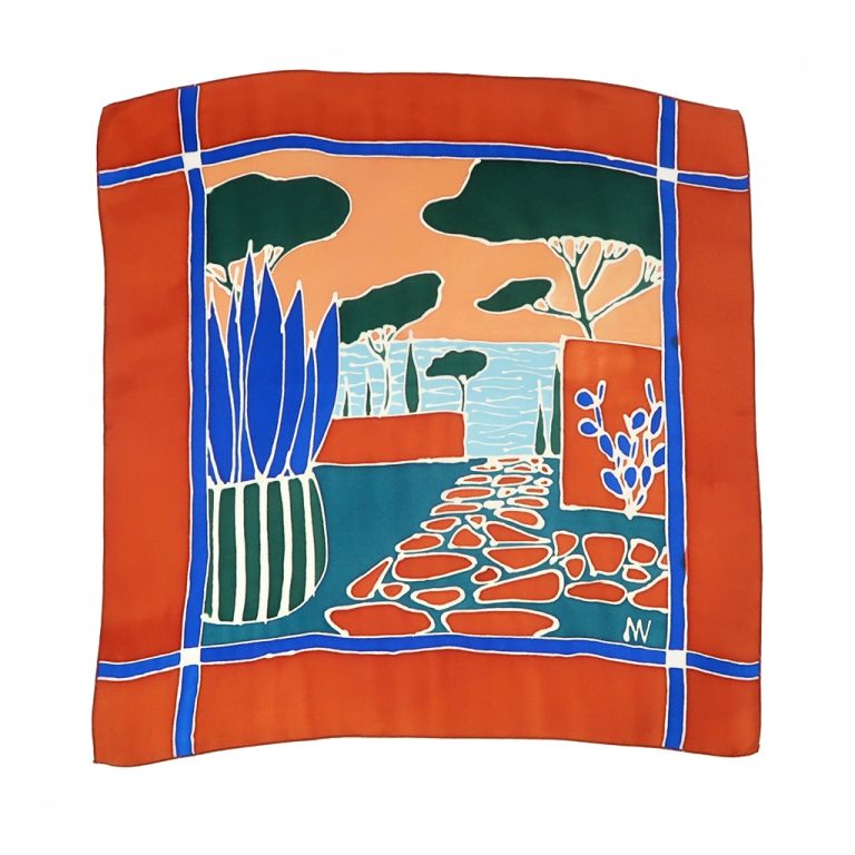 Photo de PARCC : atelier peinture sur soie, avec Marion Vallerin//ATELIER COMPLET