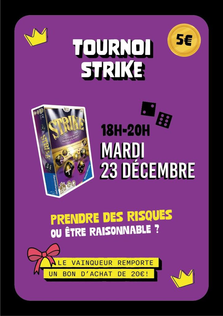 Photo de Tournoi jeu Strike