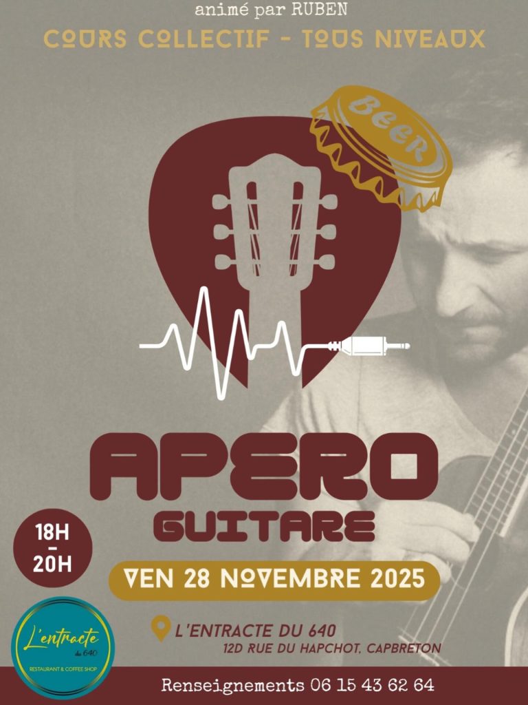 Photo de Apéro Guitare à l’entracte du 640