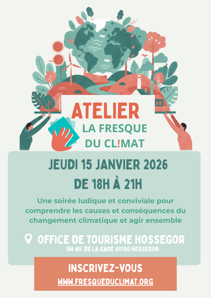 Photo de Atelier La Fresque du Climat – Comprendre le changement climatique pour Agir