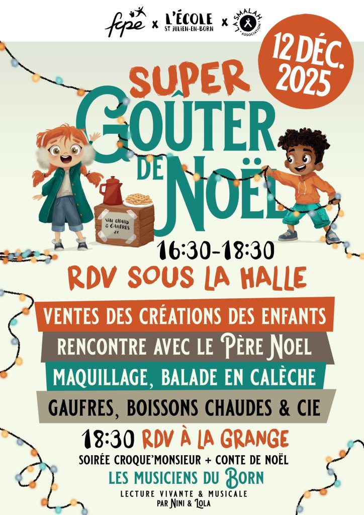 Photo de Noël avec la FCPE