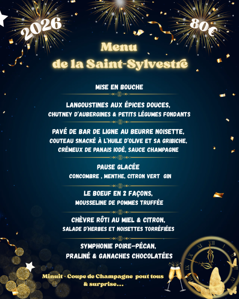 Photo de Menu de la St Sylvestre à la Ferme de Huchet
