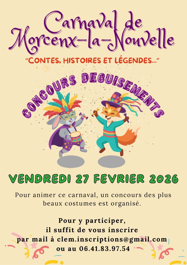 Photo de Carnaval – Concours déguisements