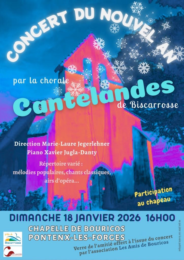 Photo de CONCERT NOUVEL AN – CHOEUR CANTELANDES