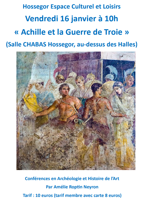 Photo de Conférence Achille et la Guerre de Troie