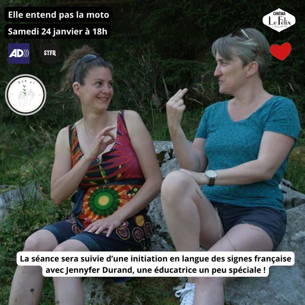 Photo de Elle Entend pas la Moto – Initiation au langage des signes (LSF)