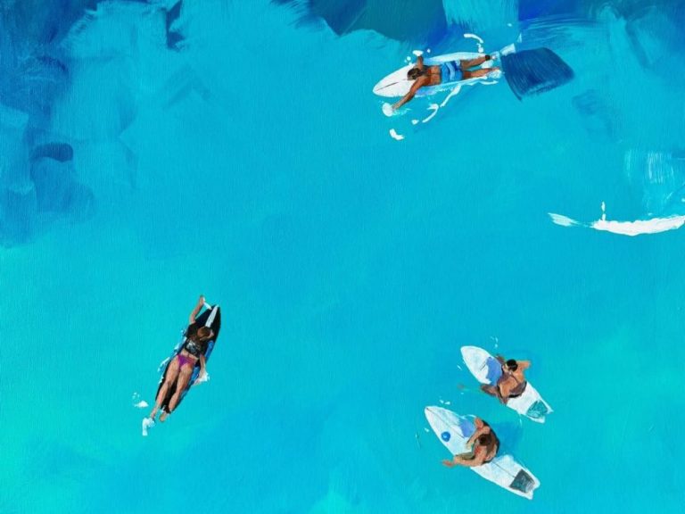 Photo de Exposition de peintures – Gwendoline Le Ray