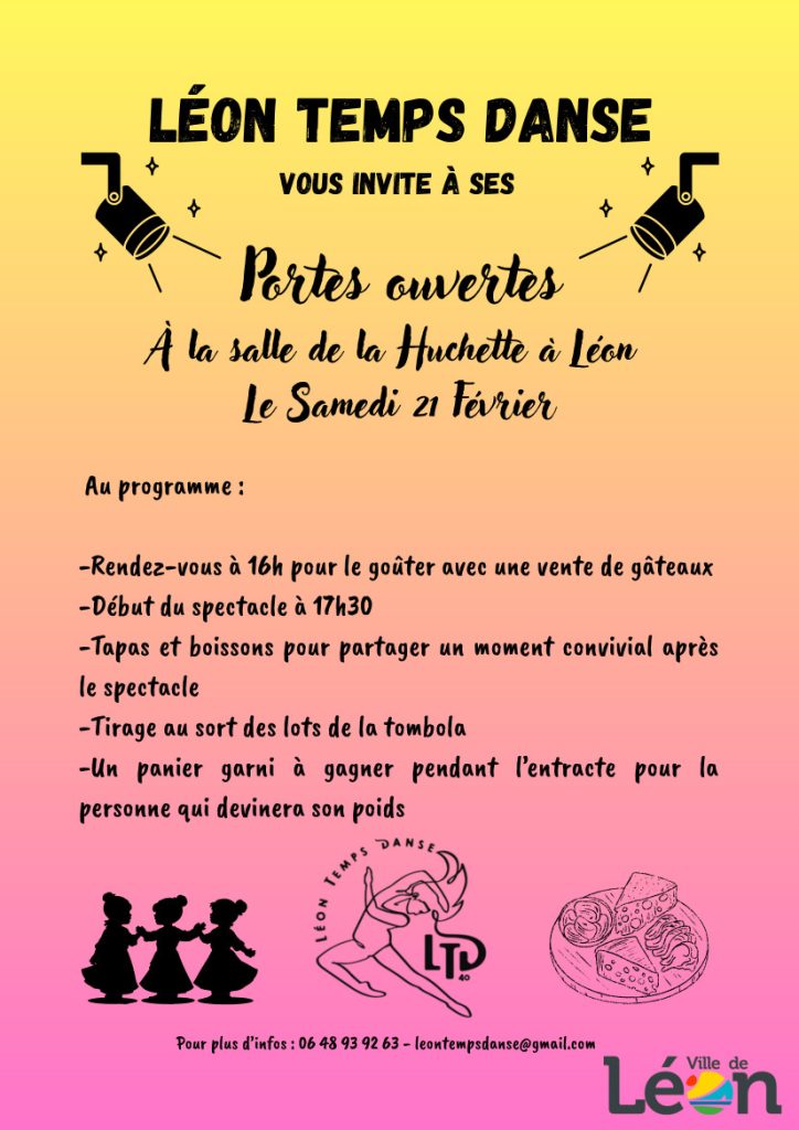 Photo de Portes Ouvertes de Léon Temps Danse