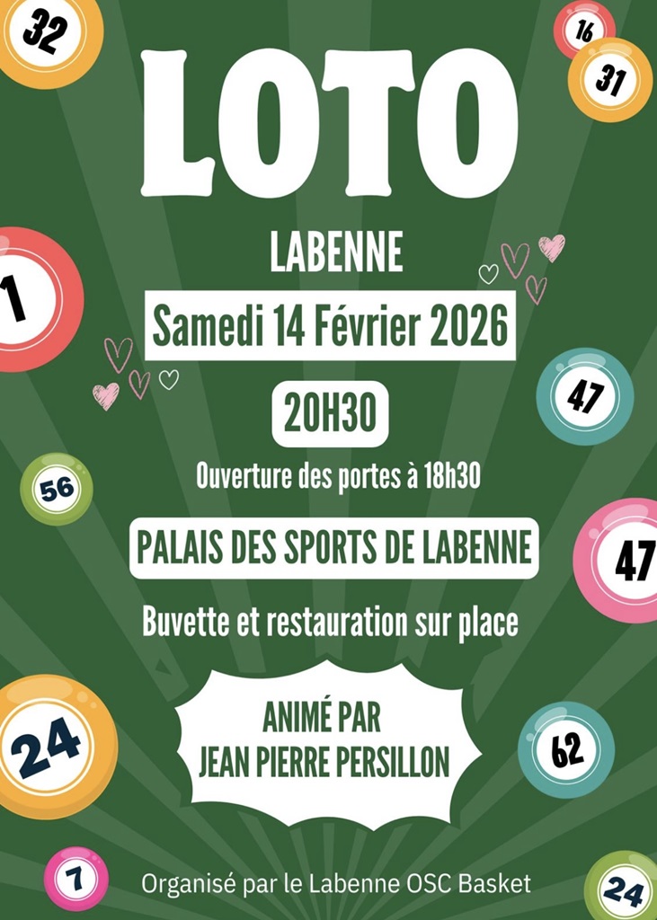 Photo de LOTO BINGO du Labenne Basket