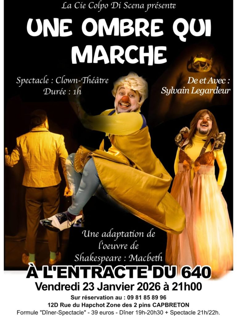 Photo de Dîner-spectacle « Une Ombre Qui Marche »