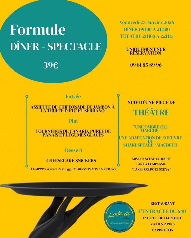 Photo de Dîner-spectacle « Une Ombre Qui Marche »