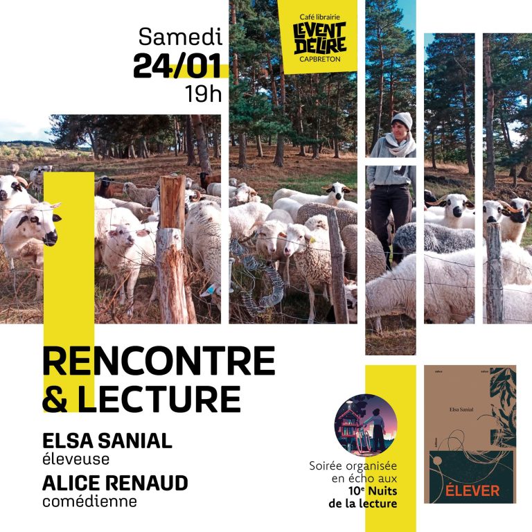 Photo de Rencontre Lecture – Librairie Vent Délire