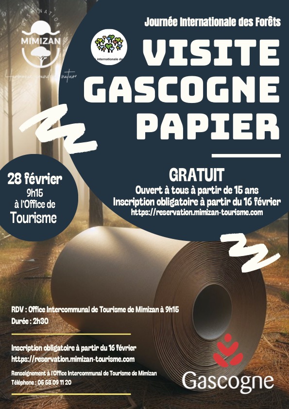 Photo de Journées Internationale des forêts : Visite de Gascogne Papier