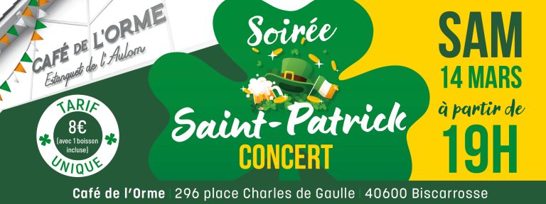Photo de Soirée Saint-Patrick