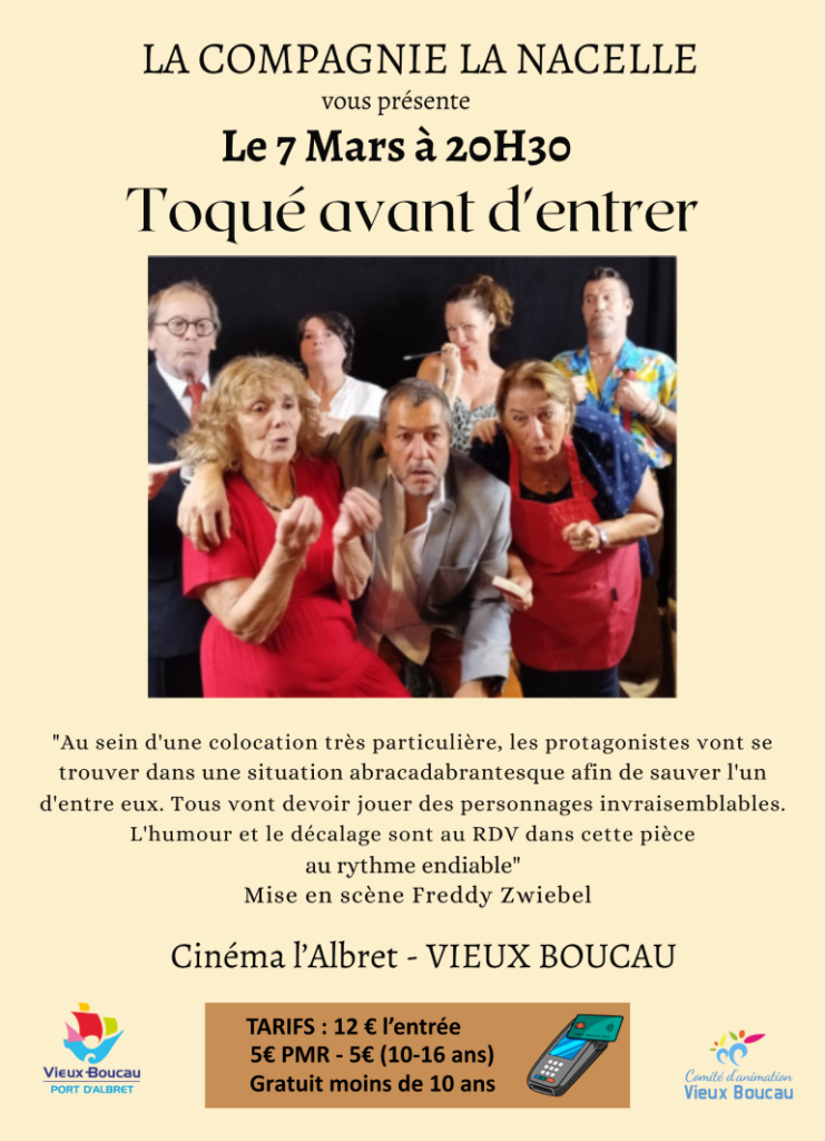 Photo de Théâtre Cie la nacelle / Toqué avant d&rsquo;entrer
