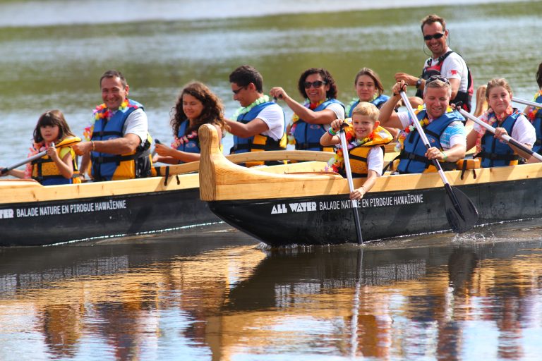 Photo de Balade nature en pirogue hawaïenne – fête des pères