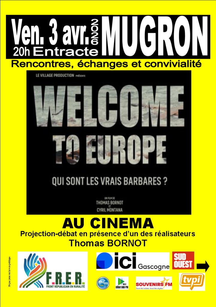Photo de Projection débat film WELCOME TO EUROPE